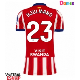 Atletico Madrid Morten Hjulmand #23 Thuis tenue Dames 2026-27 Korte Mouw