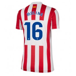 Atletico Madrid Nahuel Molina #16 Thuis tenue Dames 2025-26 Korte Mouw