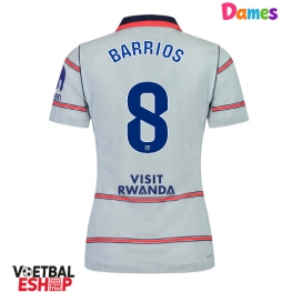 Atletico Madrid Pablo Barrios #8 Derde tenue Dames 2026-27 Korte Mouw