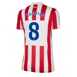 Atletico Madrid Pablo Barrios #8 Thuis tenue Dames 2025-26 Korte Mouw