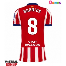 Atletico Madrid Pablo Barrios #8 Thuis tenue Dames 2026-27 Korte Mouw