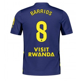 Atletico Madrid Pablo Barrios #8 Uit tenue 2025-26 Korte Mouw