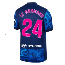 Atletico Madrid Robin Le Normand #24 Derde tenue 2024-25 Korte Mouw