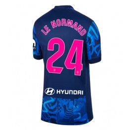Atletico Madrid Robin Le Normand #24 Derde tenue Dames 2024-25 Korte Mouw