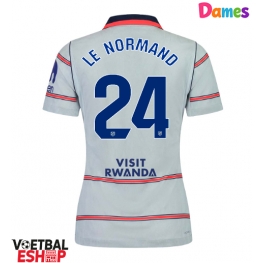 Atletico Madrid Robin Le Normand #24 Derde tenue Dames 2026-27 Korte Mouw