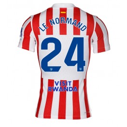 Atletico Madrid Robin Le Normand #24 Thuis tenue 2025-26 Korte Mouw