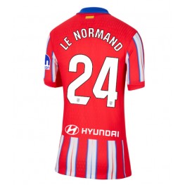 Atletico Madrid Robin Le Normand #24 Thuis tenue Dames 2024-25 Korte Mouw