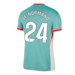 Atletico Madrid Robin Le Normand #24 Uit tenue 2024-25 Korte Mouw