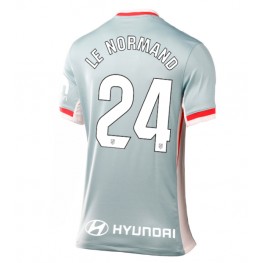 Atletico Madrid Robin Le Normand #24 Uit tenue Dames 2024-25 Korte Mouw