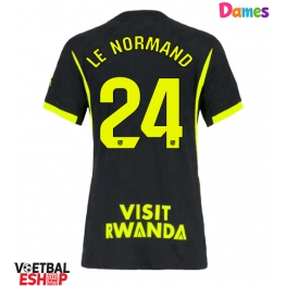 Atletico Madrid Robin Le Normand #24 Uit tenue Dames 2026-27 Korte Mouw
