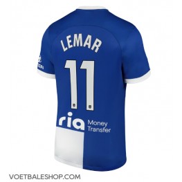 Atletico Madrid Thomas Lemar #11 Uit tenue 2023-24 Korte Mouw