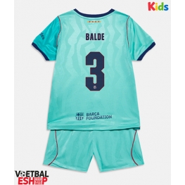 Barcelona Alejandro Balde #3 Derde tenue Kids 2026-27 Korte Mouw (+ Korte broeken)