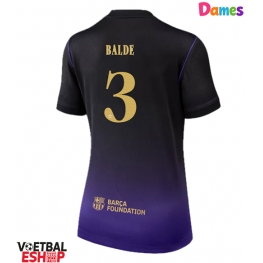 Barcelona Alejandro Balde #3 Uit tenue Dames 2026-27 Korte Mouw