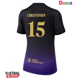 Barcelona Andreas Christensen #15 Uit tenue Dames 2026-27 Korte Mouw