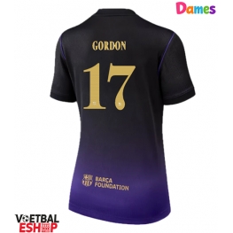 Barcelona Anthony Gordon #17 Uit tenue Dames 2026-27 Korte Mouw