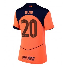 Barcelona Dani Olmo #20 Derde tenue Dames 2025-26 Korte Mouw