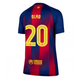 Barcelona Dani Olmo #20 Thuis tenue Dames 2025-26 Korte Mouw