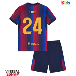 Barcelona Eric Garcia #24 Thuis tenue Kids 2026-27 Korte Mouw (+ Korte broeken)