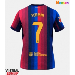 Barcelona Fermin Lopez #7 Thuis tenue 2026-27 Korte Mouw