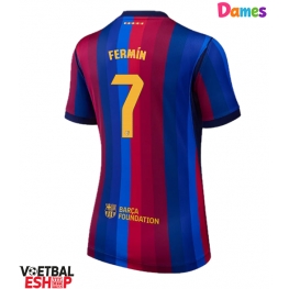 Barcelona Fermin Lopez #7 Thuis tenue Dames 2026-27 Korte Mouw