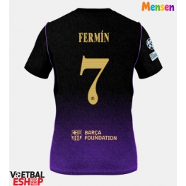 Barcelona Fermin Lopez #7 Uit tenue 2026-27 Korte Mouw