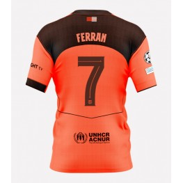 Barcelona Ferran Torres #7 Derde tenue 2025-26 Korte Mouw