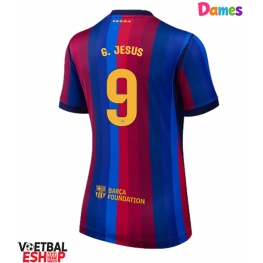 Barcelona Gabriel Jesus #9 Thuis tenue Dames 2026-27 Korte Mouw