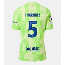 Barcelona Inigo Martinez #5 Derde tenue 2024-25 Korte Mouw