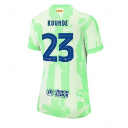 Barcelona Jules Kounde #23 Derde tenue Dames 2024-25 Korte Mouw