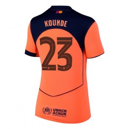 Barcelona Jules Kounde #23 Derde tenue Dames 2025-26 Korte Mouw