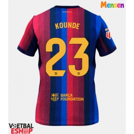 Barcelona Jules Kounde #23 Thuis tenue 2026-27 Korte Mouw