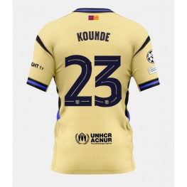 Barcelona Jules Kounde #23 Uit tenue 2025-26 Korte Mouw