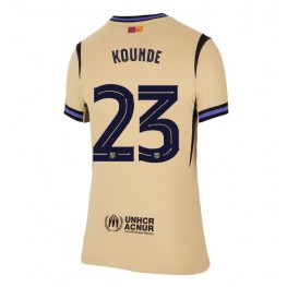 Barcelona Jules Kounde #23 Uit tenue Dames 2025-26 Korte Mouw
