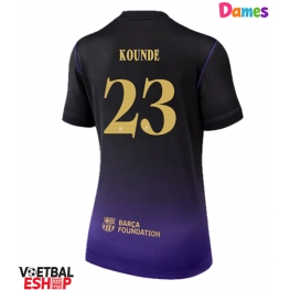 Barcelona Jules Kounde #23 Uit tenue Dames 2026-27 Korte Mouw