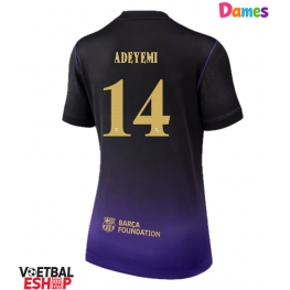 Barcelona Karim Adeyemi #14 Uit tenue Dames 2026-27 Korte Mouw