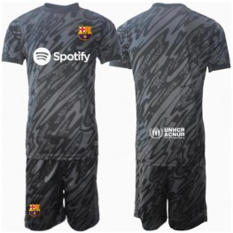 Barcelona Keeper Derde tenue Kids 2024-25 Korte Mouw (+ Korte broeken)