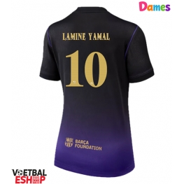 Barcelona Lamine Yamal #10 Uit tenue Dames 2026-27 Korte Mouw