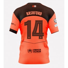 Barcelona Marcus Rashford #14 Derde tenue 2025-26 Korte Mouw