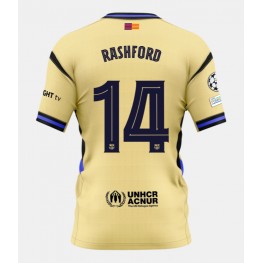 Barcelona Marcus Rashford #14 Uit tenue 2025-26 Korte Mouw