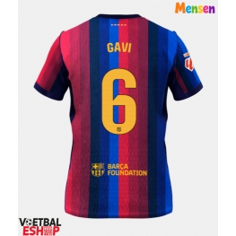 Barcelona Paez Gavi #6 Thuis tenue 2026-27 Korte Mouw