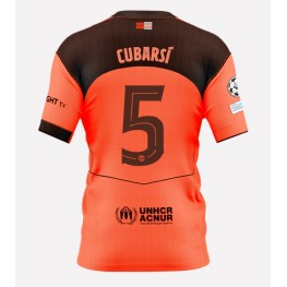 Barcelona Pau Cubarsi #5 Derde tenue 2025-26 Korte Mouw