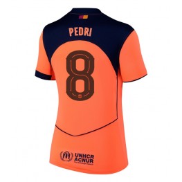 Barcelona Pedri Gonzalez #8 Derde tenue Dames 2025-26 Korte Mouw