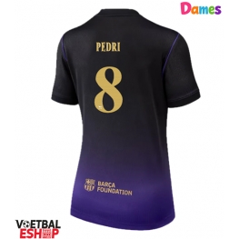 Barcelona Pedri Gonzalez #8 Uit tenue Dames 2026-27 Korte Mouw