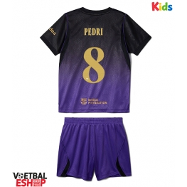 Barcelona Pedri Gonzalez #8 Uit tenue Kids 2026-27 Korte Mouw (+ Korte broeken)