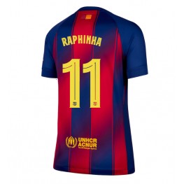 Barcelona Raphinha Belloli #11 Thuis tenue Dames 2025-26 Korte Mouw