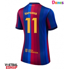 Barcelona Raphinha Belloli #11 Thuis tenue Dames 2026-27 Korte Mouw