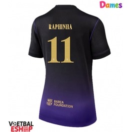 Barcelona Raphinha Belloli #11 Uit tenue Dames 2026-27 Korte Mouw