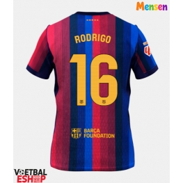 Barcelona Rodri Hernandez #16 Thuis tenue 2026-27 Korte Mouw