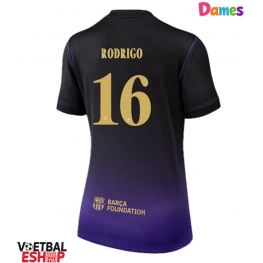 Barcelona Rodri Hernandez #16 Uit tenue Dames 2026-27 Korte Mouw