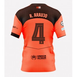 Barcelona Ronald Araujo #4 Derde tenue 2025-26 Korte Mouw